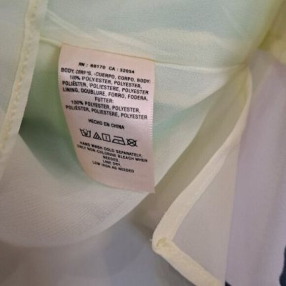 Anthropologie Maeve Abstracted Geometric Knee Length Dress - Picture 7 of 8